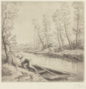 Morning along the River (La matin sur la riviere)