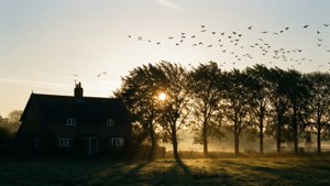 Morning Birds House