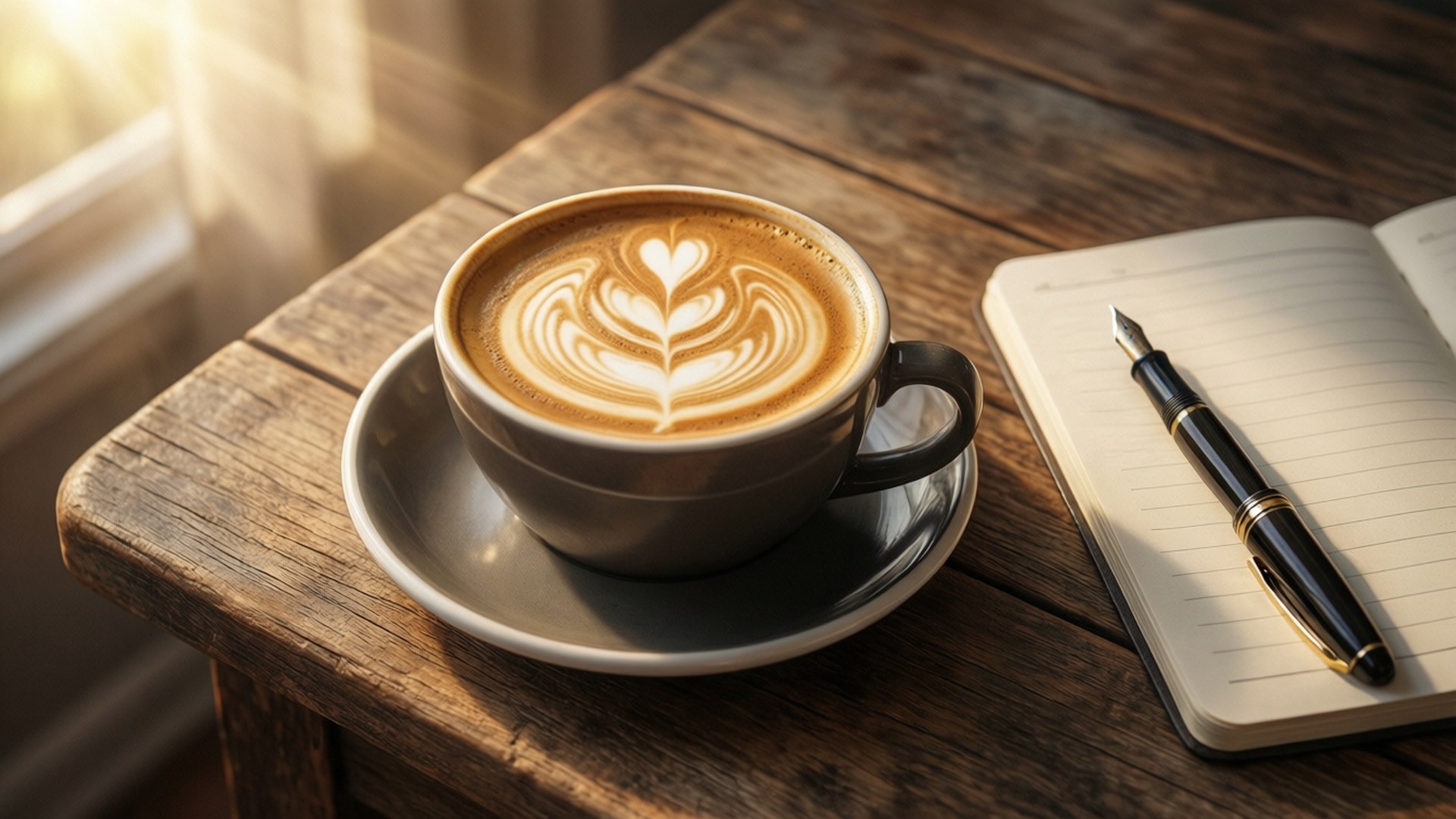 Morning Coffee Ritual by Wallpapers.art Studio