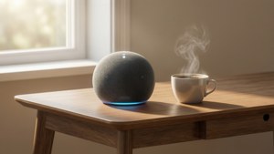 Morning Coffee with Echo Dot