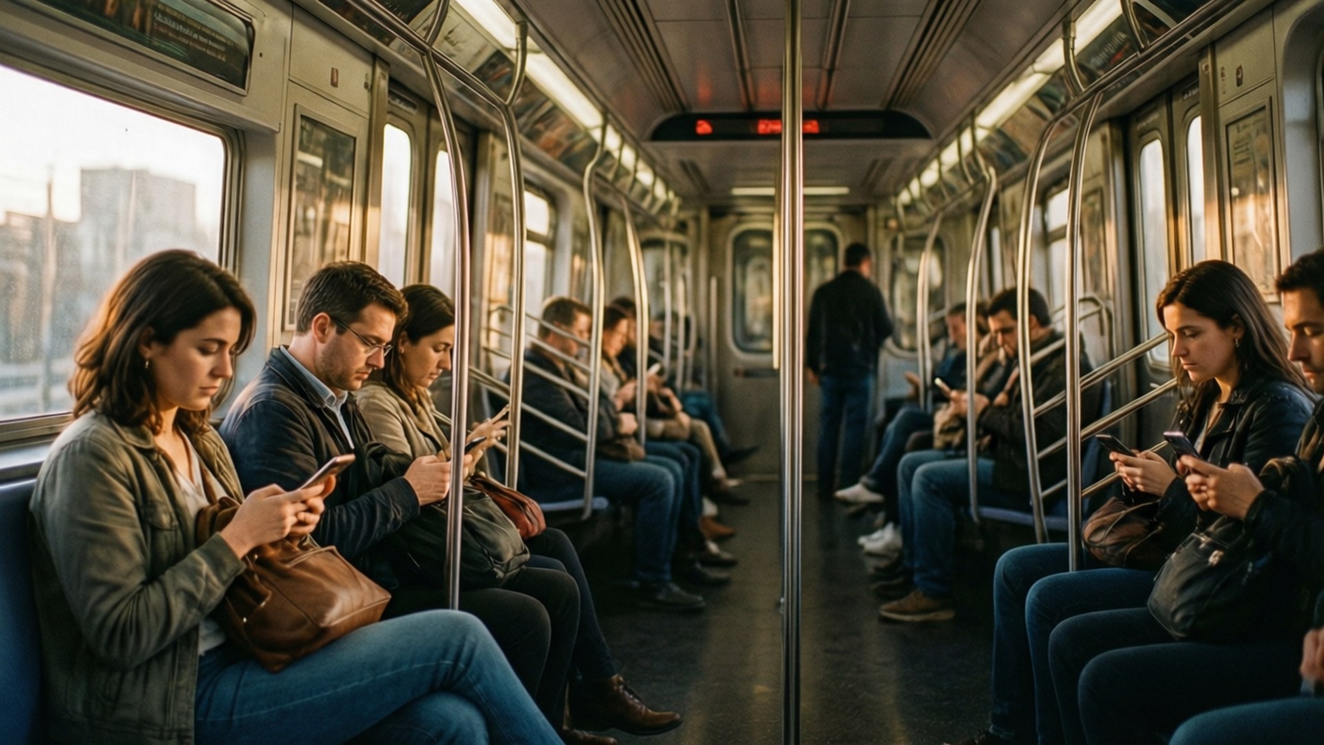 Morning Commute Calm by Wallpapers.art Studio