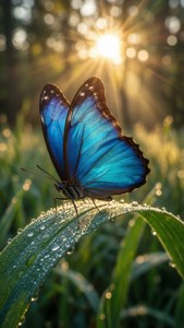 Morning Dew Butterfly