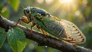 Morning Dew Cicada