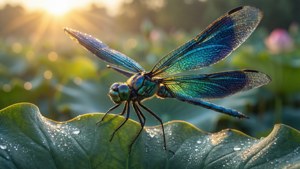 Morning Dew Dragonfly