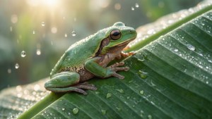 Morning Dew Frog