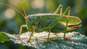 Morning Dew Katydid