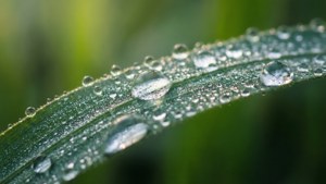 Morning Dew Leaf