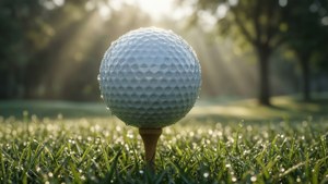 Morning Dew Tee Shot