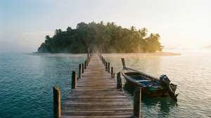 Morning Dock Island