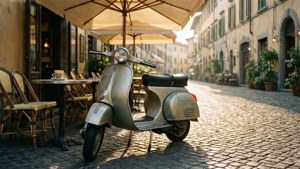 Morning Espresso Vespa