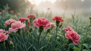Morning Fog Garden Carnations