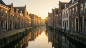 Morning in Delft