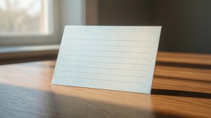 Morning Index Card