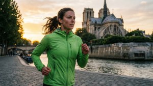 Morning Jog by the Seine