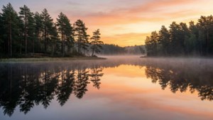 Morning Lake Serenity