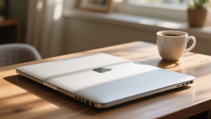 Morning Laptop Coffee