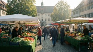 Morning Market Square