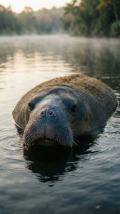 Morning Mist Manatee