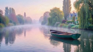 Morning Mist on Seine
