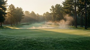 Morning Mist on the Fairway