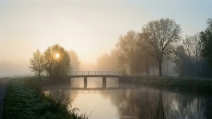 Morning Mist on the IJssel