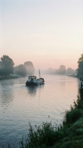 Morning Mist on the IJssel