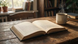 Morning Read with Coffee