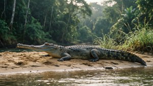 Morning Riverbank Rest
