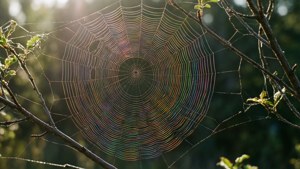 Morning Spider Web