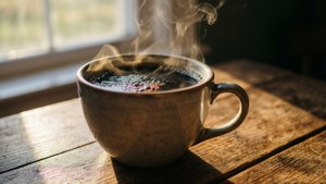 Morning Steam Coffee Cup