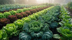 Morning Vegetable Patch