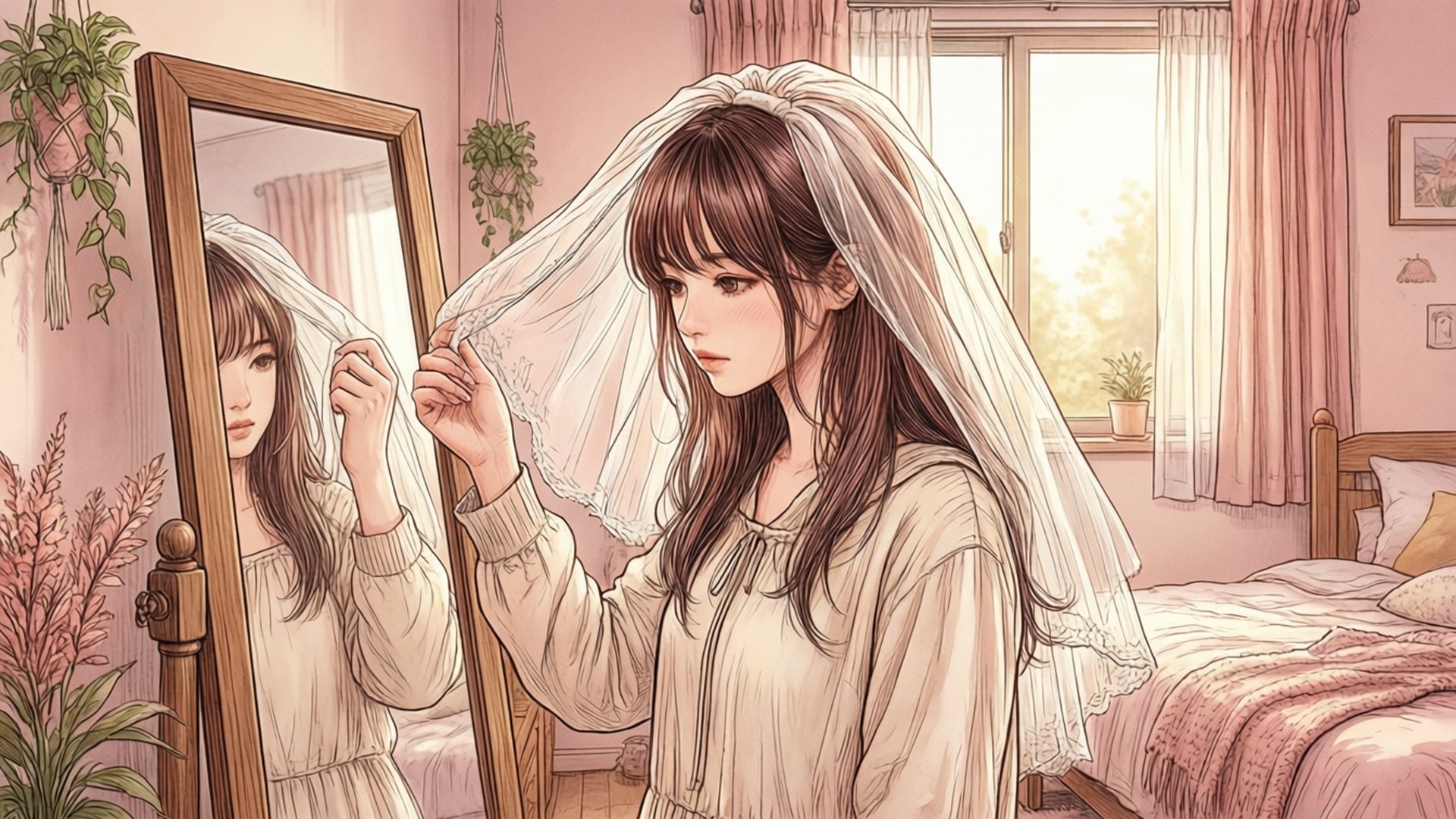 Morning Veil Routine by Wallpapers.art Studio