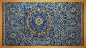 Moroccan Tile Blue