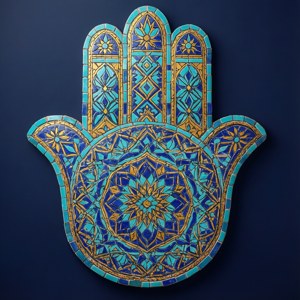 Moroccan Tile Hamsa
