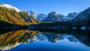 Morskie Oko Lake Reflection