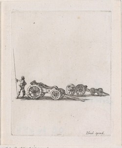 Mortier en een kanon