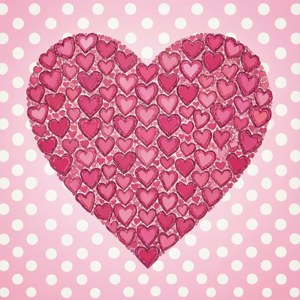 Mosaic Heart of Hearts