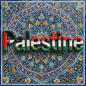 Mosaic Palestine Text