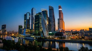 Moscow City Skyline