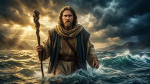 Moses Parting the Sea