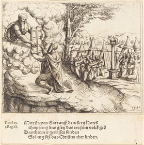 Moses Receiving the Tablets