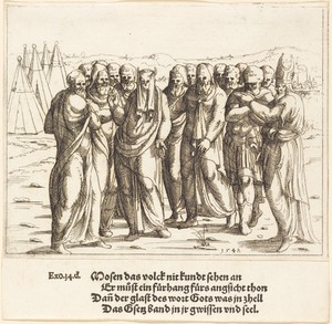 Moses Speaks to the Children of Israel