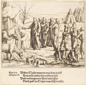Moses Striking the Rock