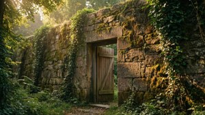 Mossy Ancient Wall