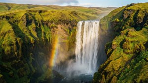Mossy Cliff Waterfall