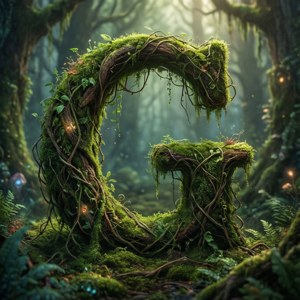Mossy Letter G
