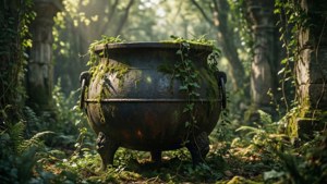 Mossy Ruin Cauldron