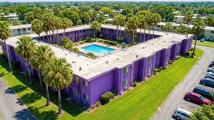 Motel Complex Aerial