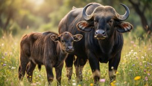 Mother and Calf