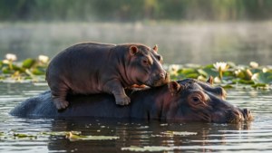 Mother and Calf Rest